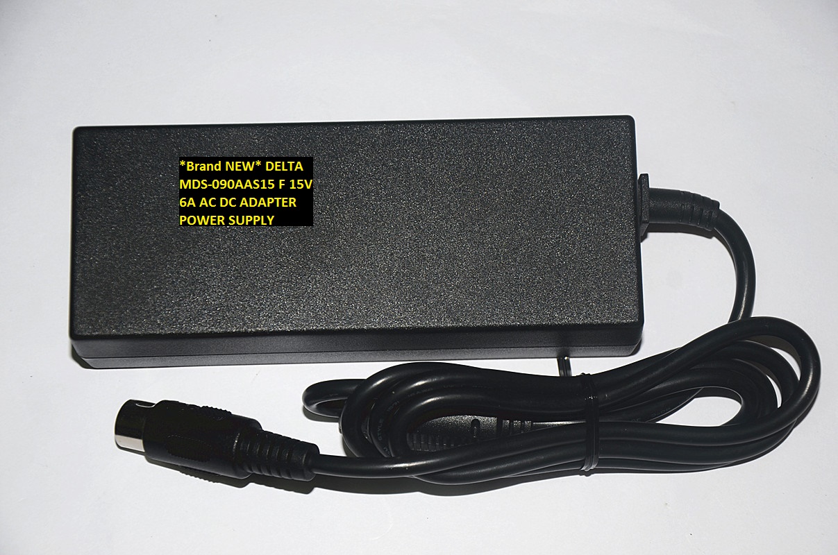 *Brand NEW*AC DC ADAPTER DELTA 15V 6A AC100-240V 8pin MDS-090AAS15 F POWER SUPPLY